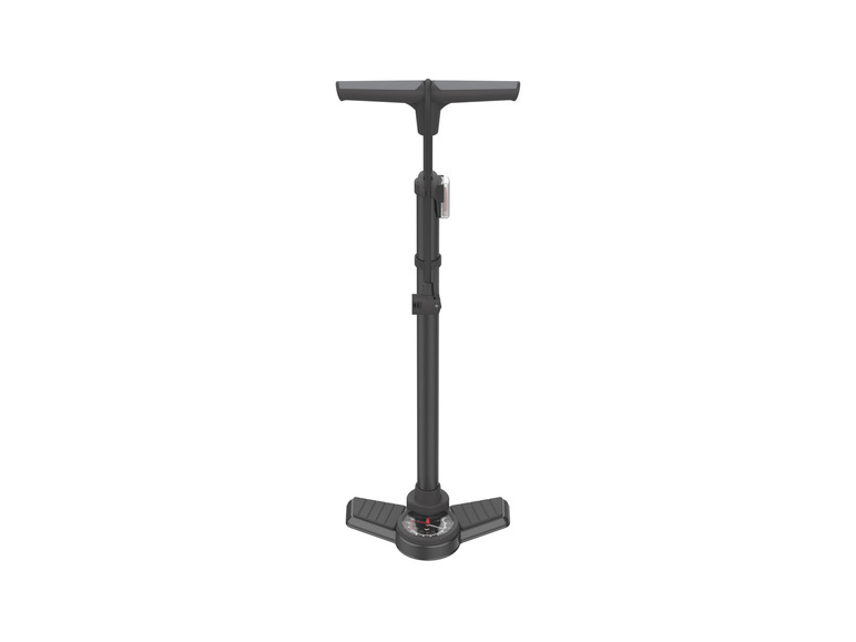 CRIVIT Standluftpumpe, mit Adapter-Set