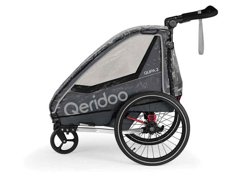 Qeridoo Regenschutz für Fahrradanhänger QUPA 2 oder Sportrex 2 Qeridoo Regenschutz für Fahrradanhänger QUPA 2 oder Sportrex 2