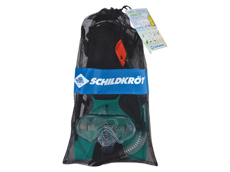 Schildkröt Schnorchel Set »CAYMAN« türkis 3-teilig