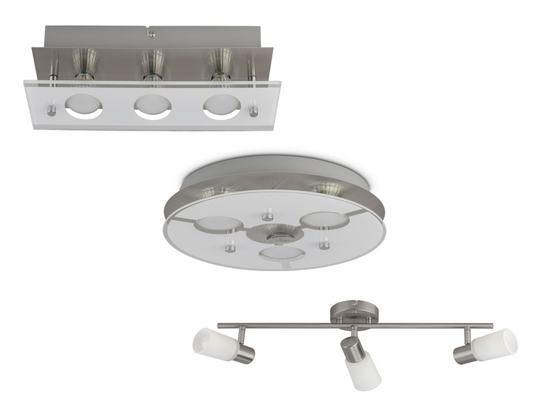 LIVARNO home LED-Deckenleuchte, 3-flammig, 4,6 W