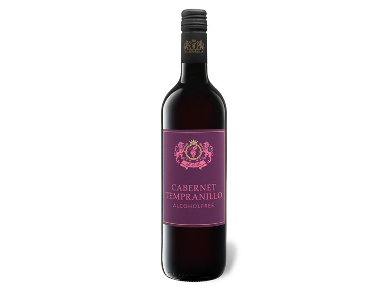 Cabernet/Tempranillo, alkoholfreier Rotwein 2023
