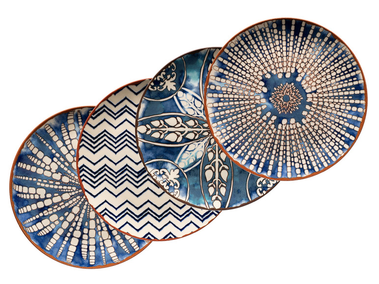 MÄSER Tellerset »Iberico Blue«, 4-teilig
