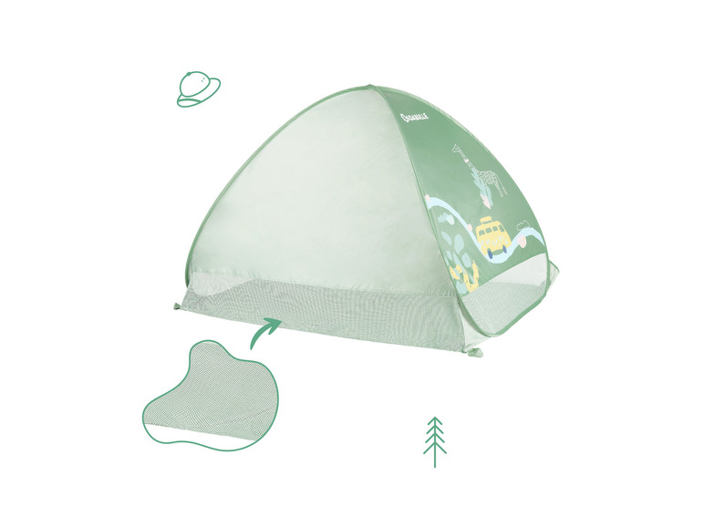 Badabulle Strandmuschel »Safari«, mit UV-Schutz