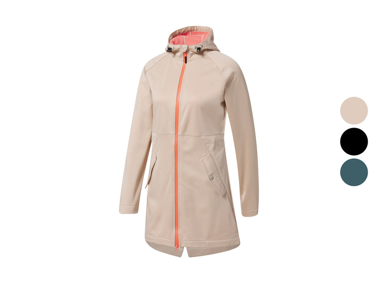 Rocktrail Damen Softshellmantel, winddicht und atmungsaktiv