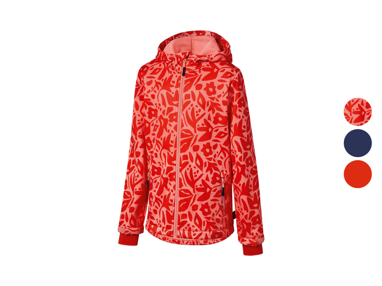 Rocktrail Kinder Mädchen Softshelljacke, winddicht und atmungsaktiv