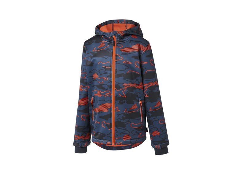Rocktrail Kinder Jungen Softshelljacke, winddicht und atmungsaktiv