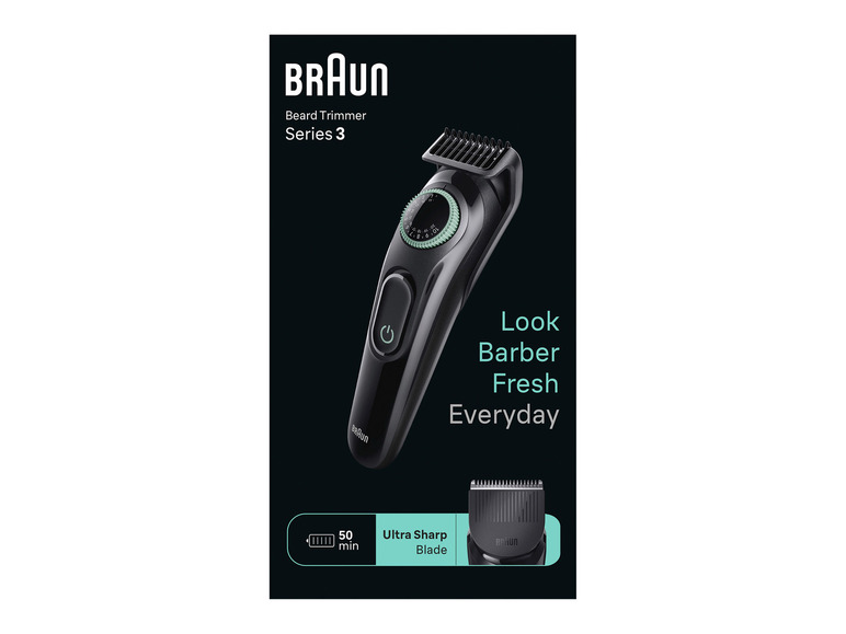 BRAUN Barttrimmer »BT3411« mit 40 Längeneinstellungen