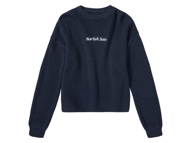 pepperts!® Kinder Mädchen Strickpullover mit Baumwolle