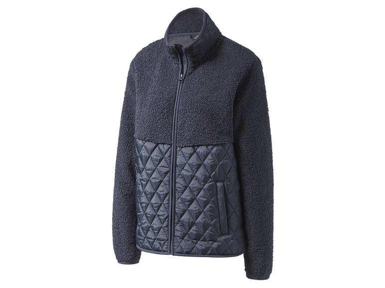 CRIVIT Damen Jacke aus weichem Lammfellimitat