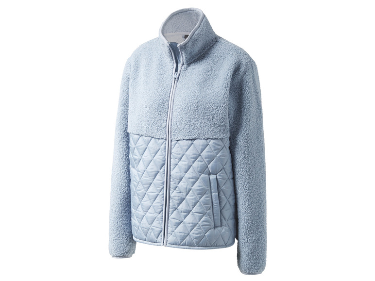 CRIVIT Damen Jacke aus weichem Lammfellimitat