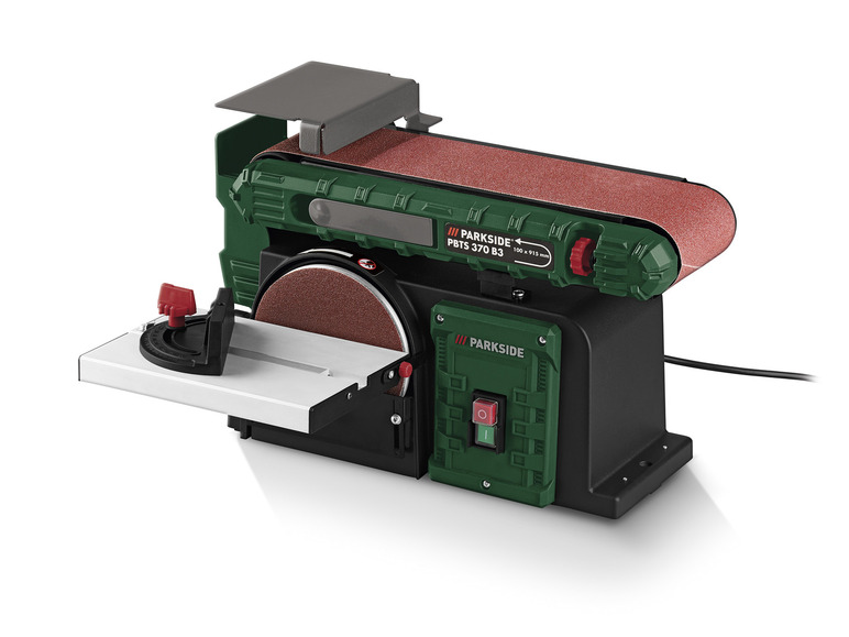 PARKSIDE® Band- und Tellerschleifer »PBTS 370 B3«, 370 W