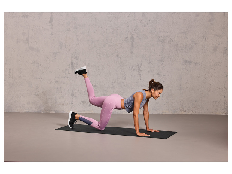 CRIVIT Fitness- und Yogamatte, 183 x 61 cm, mit Tragegurt