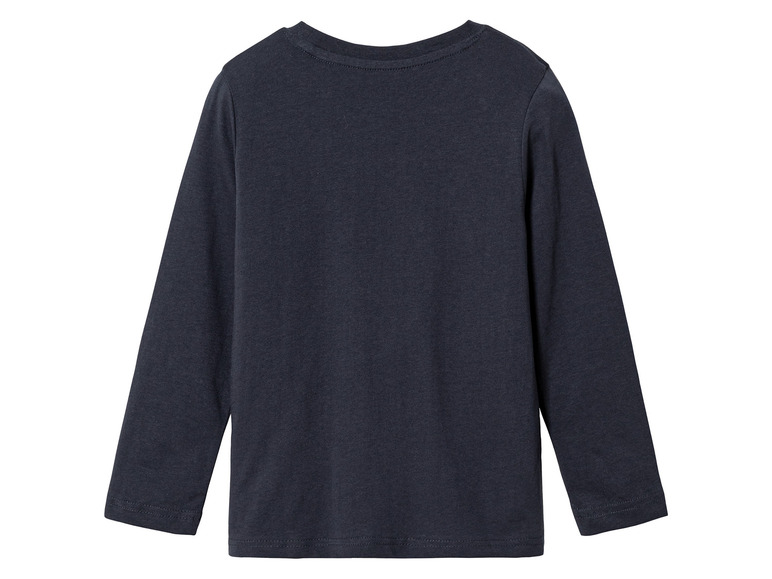 lupilu® Kleinkinder Langarmshirts, 2 Stück, aus reiner Baumwolle