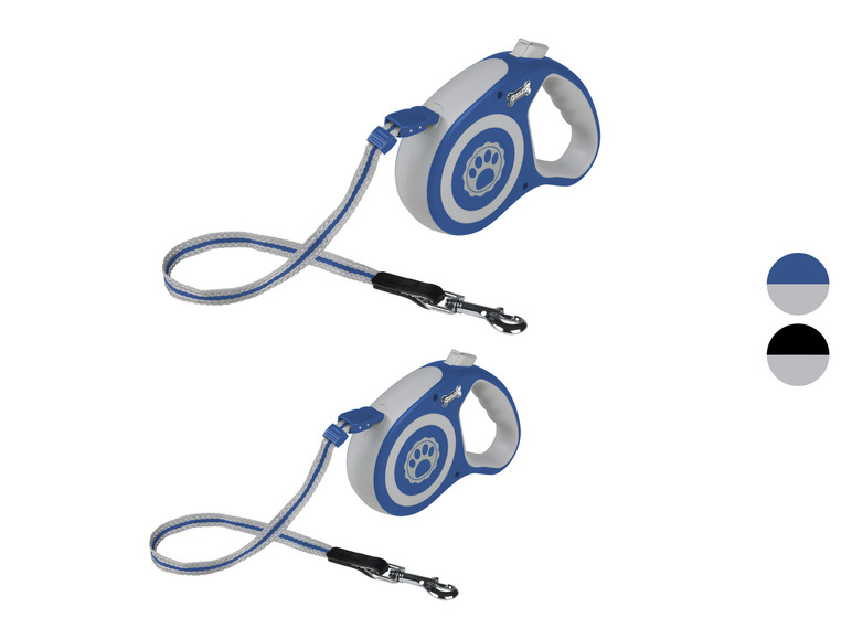 zoofari® Ausziehleine, 5 m, mit Rückzugmechanismus