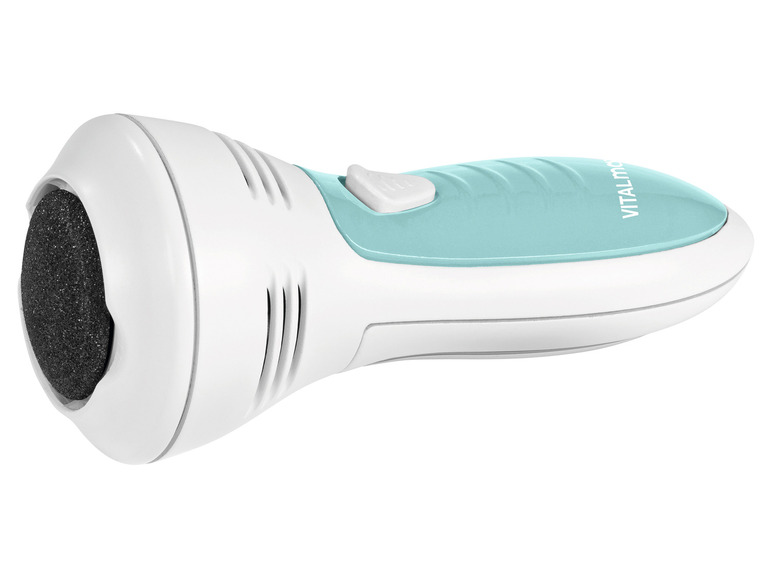 VitalMaxx Hornhautentferner, 6 V, mit Saugfunktion und 2 Aufsätzenmit Saugfunktion