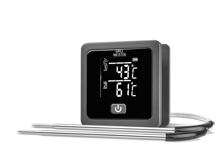 GRILLMEISTER Funk-Grillthermometer »GFGT 433 B2« / Bluetooth®-Grillthermometer »CFGT 433 B2«