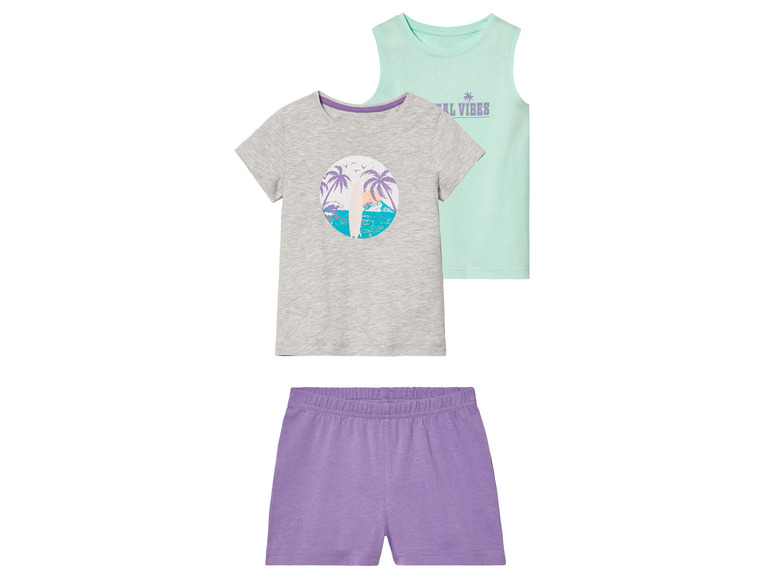 lupilu® Kleinkinder Set, 3-teilig, mit Textildruck