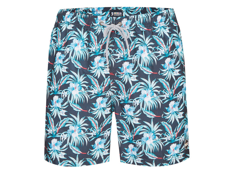 Happy Shorts Herren Badeshorts mit Peaching-Effekt