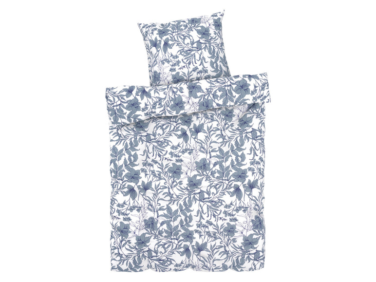 LIVARNO home Satin-Bettwäsche, 155 x 220 cm