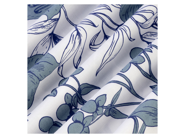 LIVARNO home Satin-Bettwäsche, 155 x 220 cm