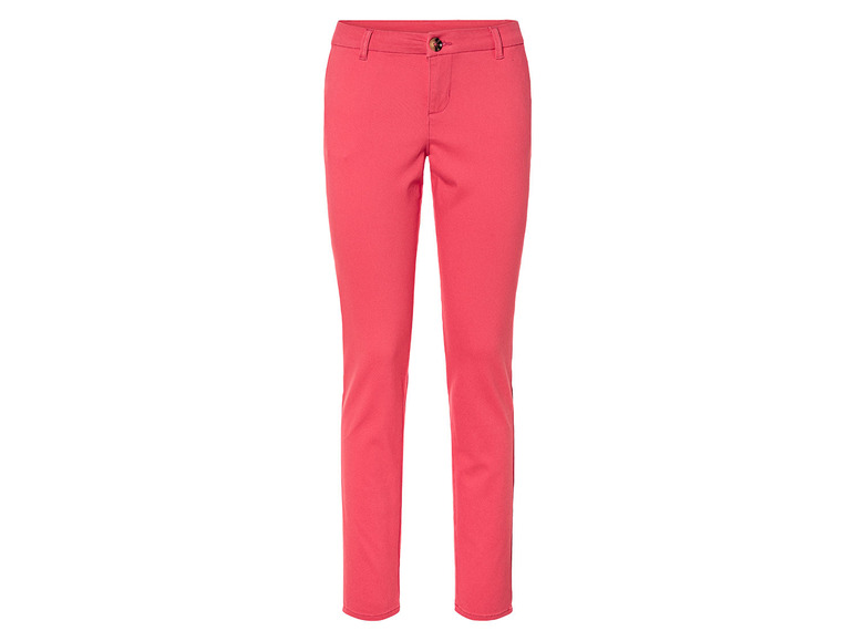 esmara® Damen Twillhose, schmal geschnitten, mit normaler Leibhöhe