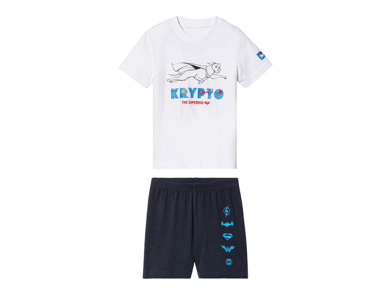 Kinder Pyjama mit Rundhalsausschnitt Kinder Pyjama mit Rundhalsausschnitt