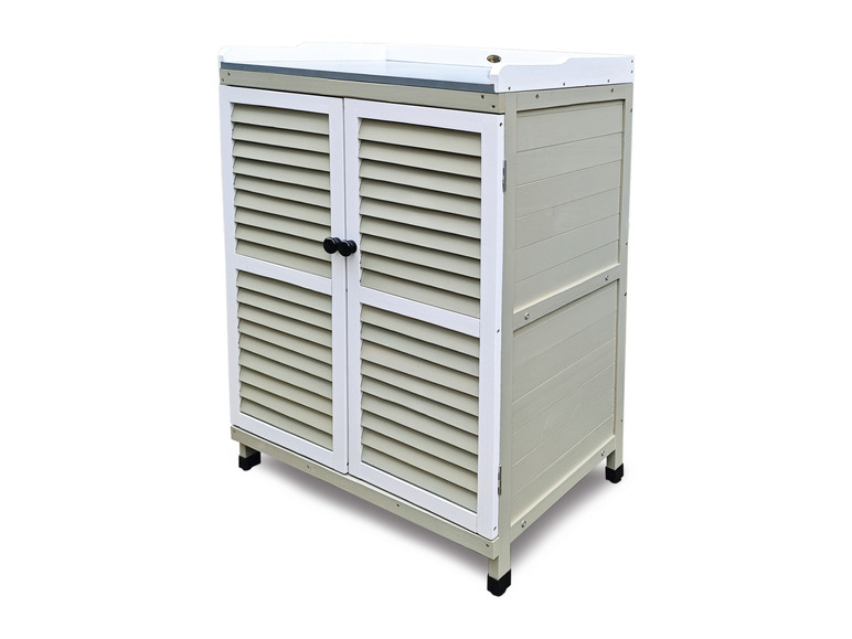 HABAU Gartenschrank »Mila«, mit Arbeitsplatte, 71 x 48 x 100 cm