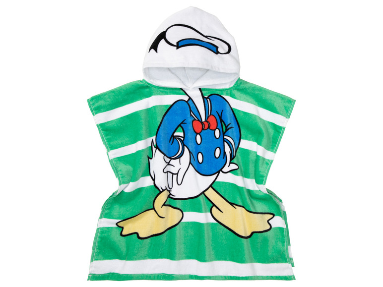 Kinder Badeponcho, 60 x 120 cm, reine Baumwolle
