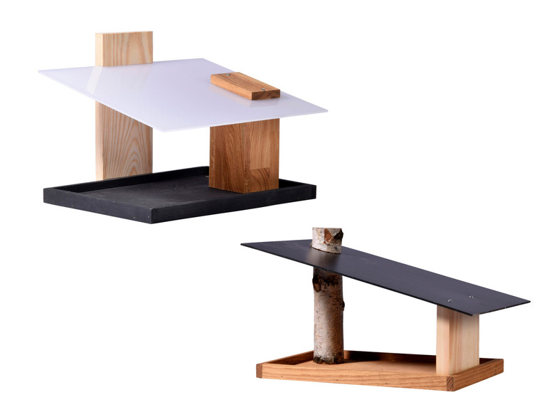 dobar Vogelfutterhaus, aus Holz, modernes Design