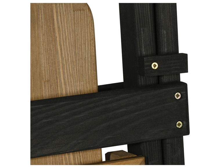 dobar Klappbarer Multifunktionstisch, aus Holz, L 70 x B 44 x H 81 cm