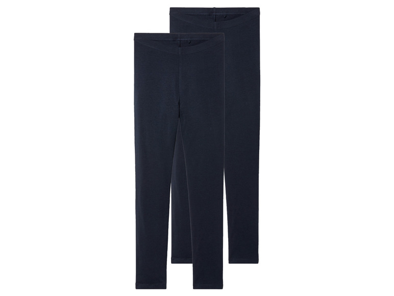 pepperts!® Kinder Leggings, 2 Stück, mit Gummizugbund