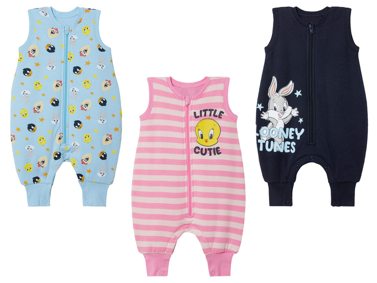 Baby Schlafoverall mit Bio-Baumwolle