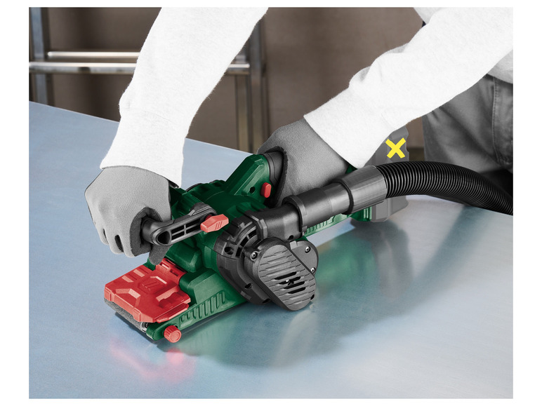 PARKSIDE® 20 V Akku-Bandschleifer »PBSDA 20-Li A1«, ohne Akku und Ladegerät