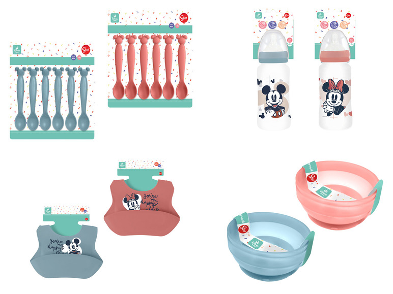 Disney Baby-Geschirr-Set, aus Kunststoff Disney Baby-Geschirr-Set, aus Kunststoff