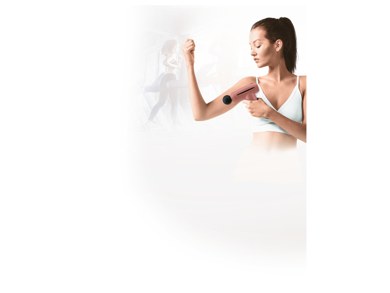 SILVERCREST® PERSONAL CARE Personal Care Mini-Massage-Gun »SMMG 3.7 B2 /SOMMG 3.7 B2«, 7,4 V