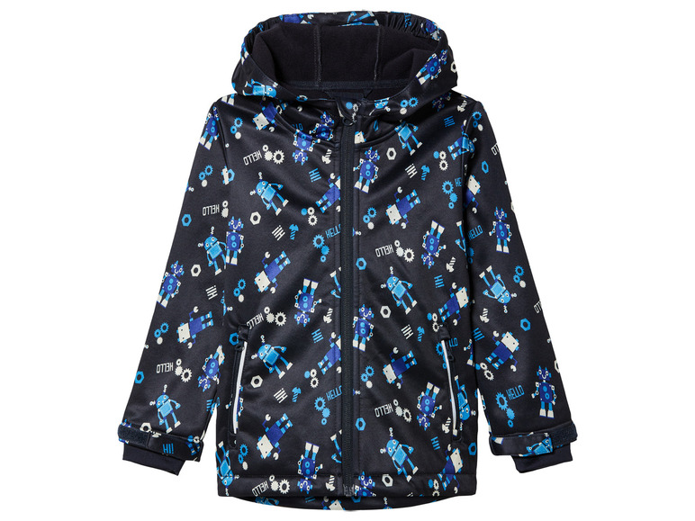lupilu® Kleinkinder Softshelljacke, gefüttert, winddicht und atmungsaktiv