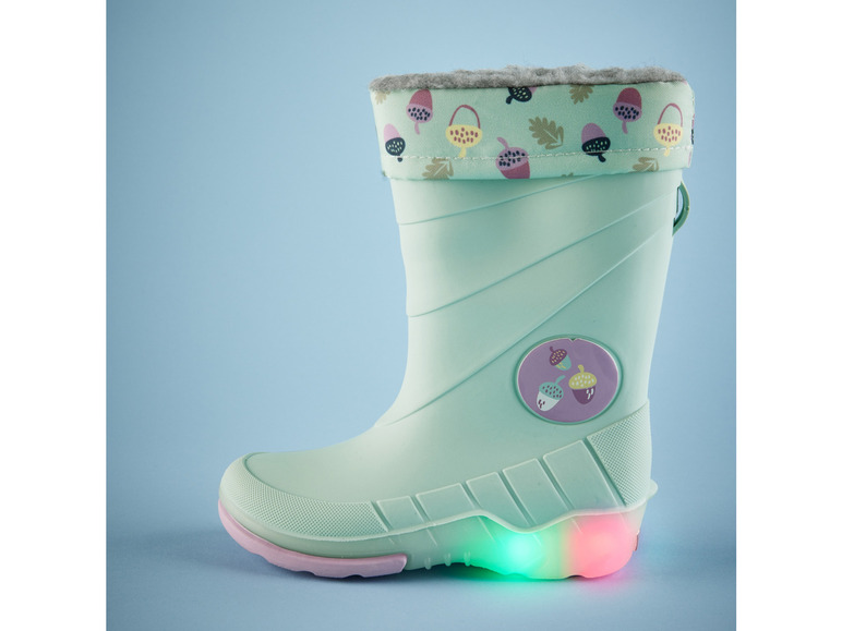 lupilu® Kleinkinder Gummistiefel mit Blinklicht