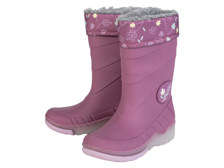 lupilu® Kleinkinder Gummistiefel mit Blinklicht