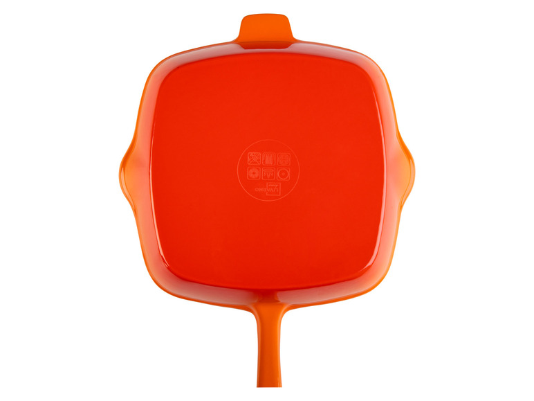 LIVARNO home Gusseisen-Grillpfanne, mit beidseitigem Ausgießer