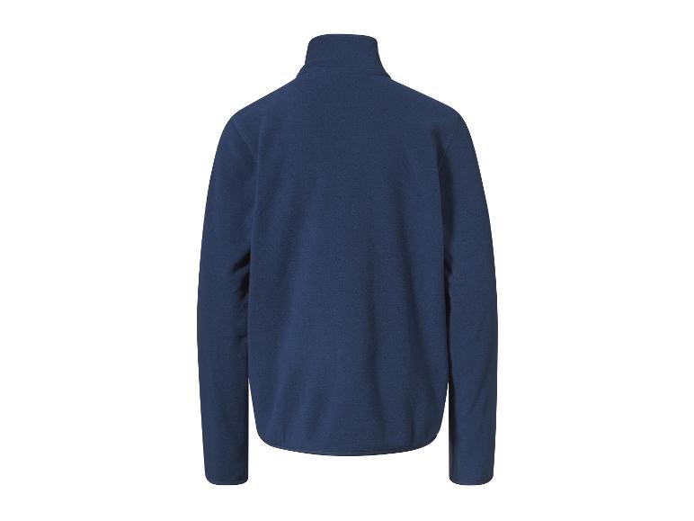 CRIVIT Kinder-Fleecejacke, aus recyceltem Material