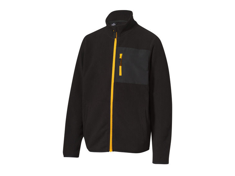 CRIVIT Kinder-Fleecejacke, aus recyceltem Material
