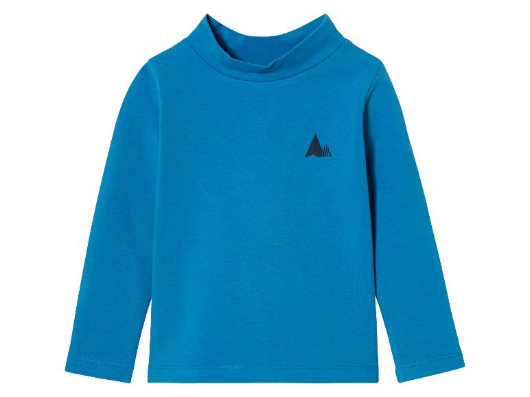 lupilu® Baby Kleinkinder Thermo-Langarmshirts, 2 Stück, mit Bio-Baumwolle