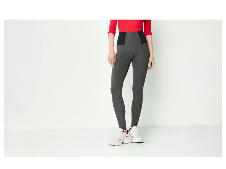esmara® Damen Shaping-Jeggings, mit hohem Bund