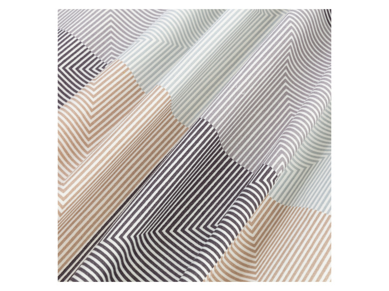 LIVARNO home Mikrofaser-Satin-Wendebettwäsche, 135 x 200 cm