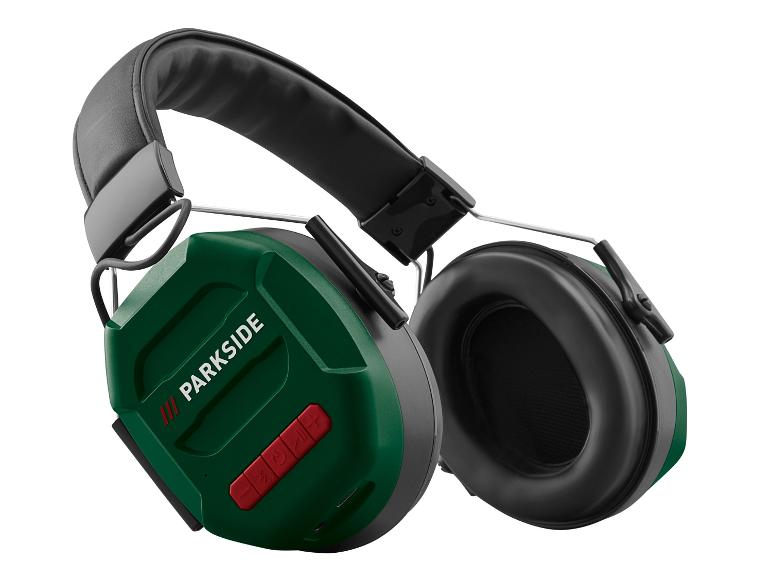 PARKSIDE® Kapselgehörschutz mit Bluetooth-Empfang für Radio, Musikdateien und Anrufe