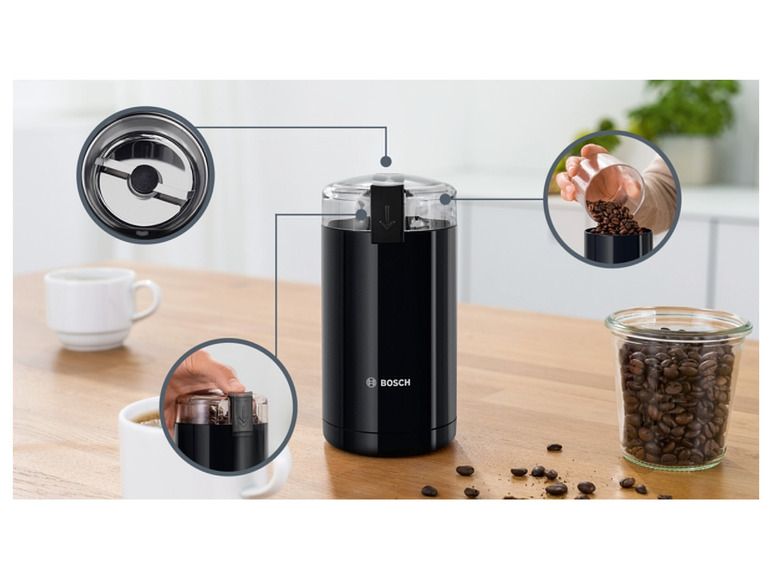 BOSCH Kaffeemühle »TSM6A013B «, mit integrierter Sicherheitsfunktion