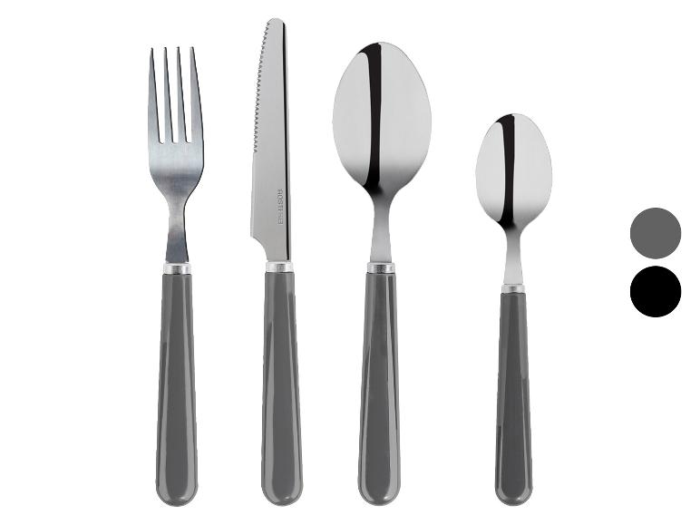 LIVARNO home Besteck-Set mit Kuntsstoffgriff, 24-teilig