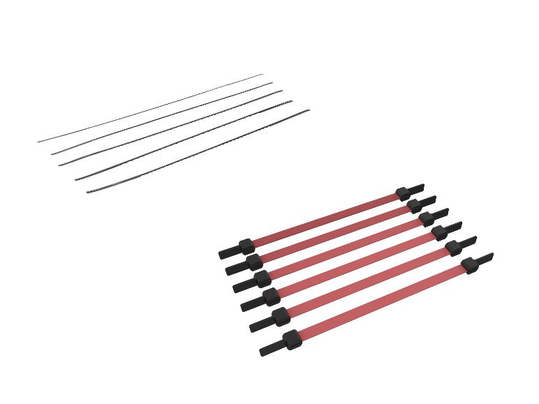 PARKSIDE® Sägeblatt-Set, 60-teilig / Schleifband-Set, 6-teilig