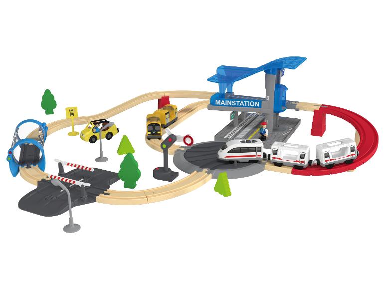 Playtive Eisenbahn-Set City-Express Dinoland, für viele kreative Aufbauvarianten