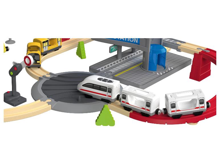 Playtive Eisenbahn-Set City-Express Dinoland, für viele kreative Aufbauvarianten